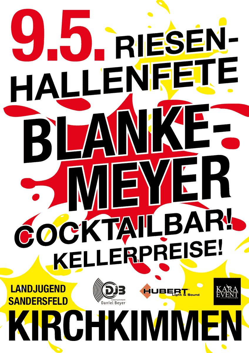 Blankemeyer-Fete der Landjugend Sandersfeld 2026