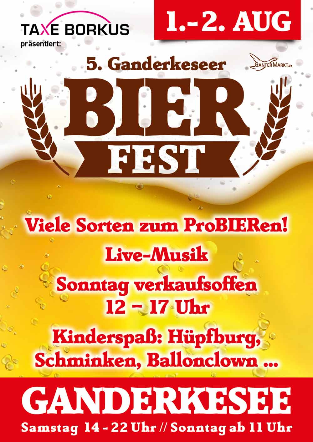 Ganderkeseer Bierfest 2026
