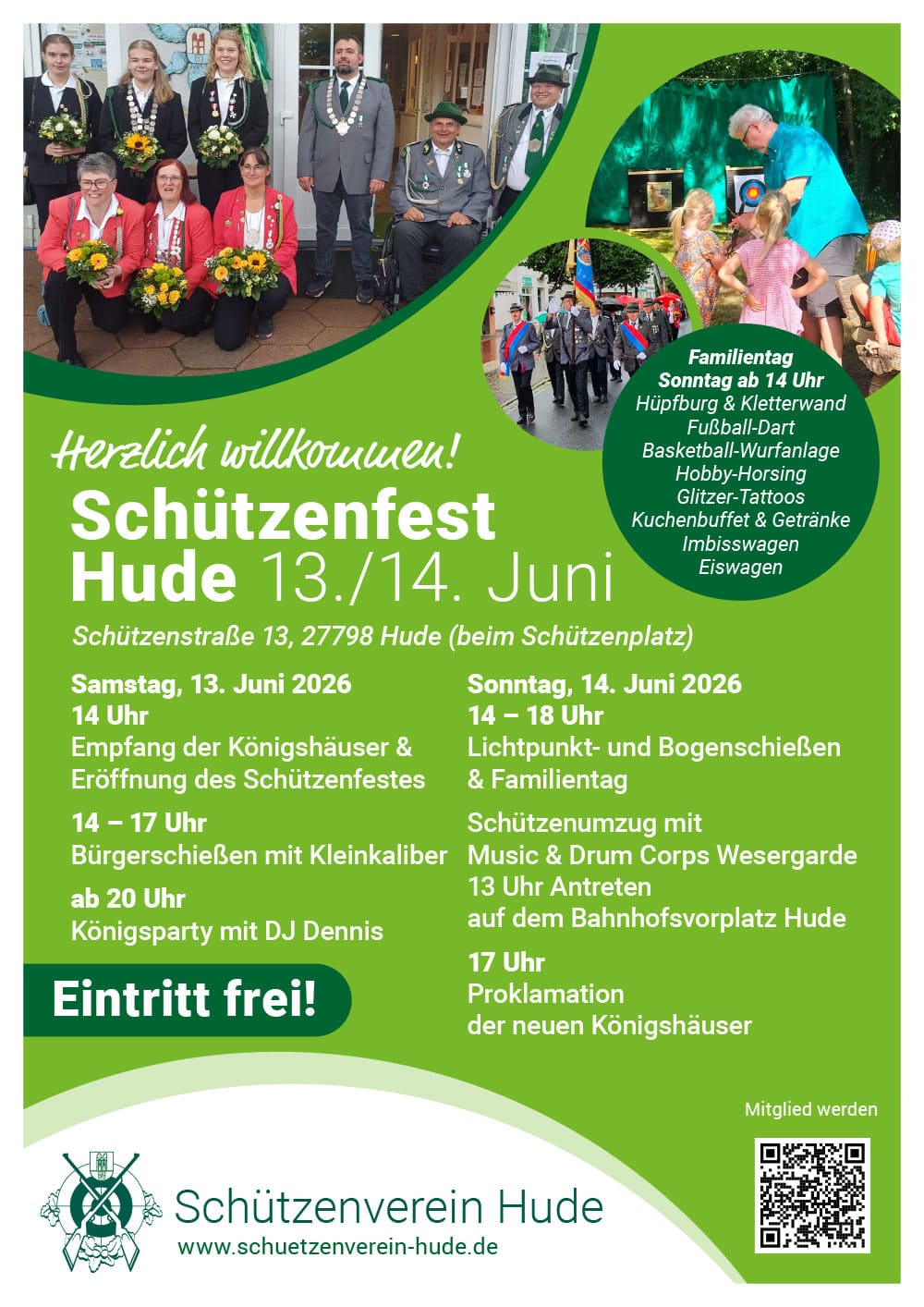 Schützenfest Hude 2026