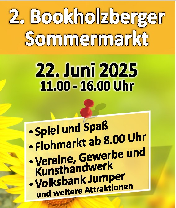 Bookholzberger Sommermarkt 2025