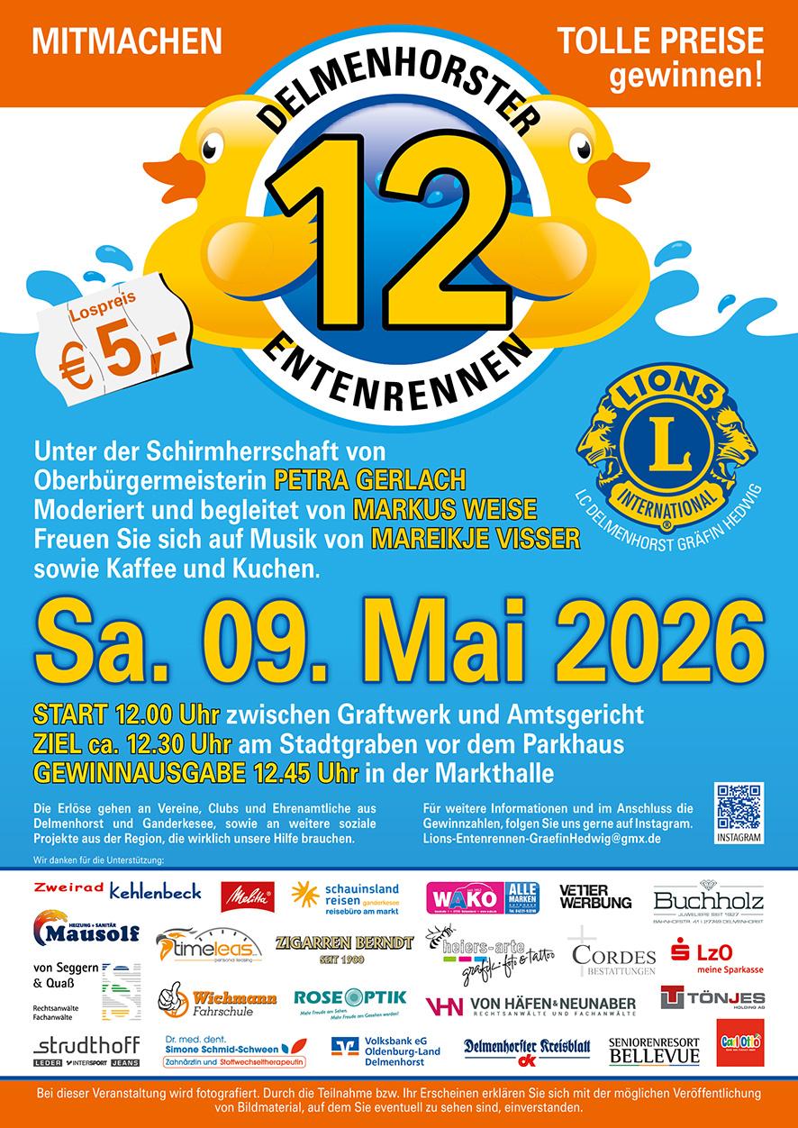 12. Delmenhorster Entenrennen