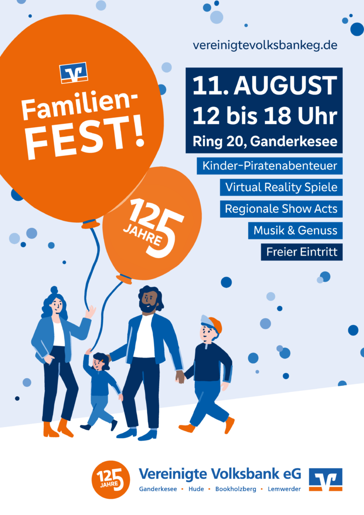 Familienfest 125 Jahre Vereinigte Volksbank