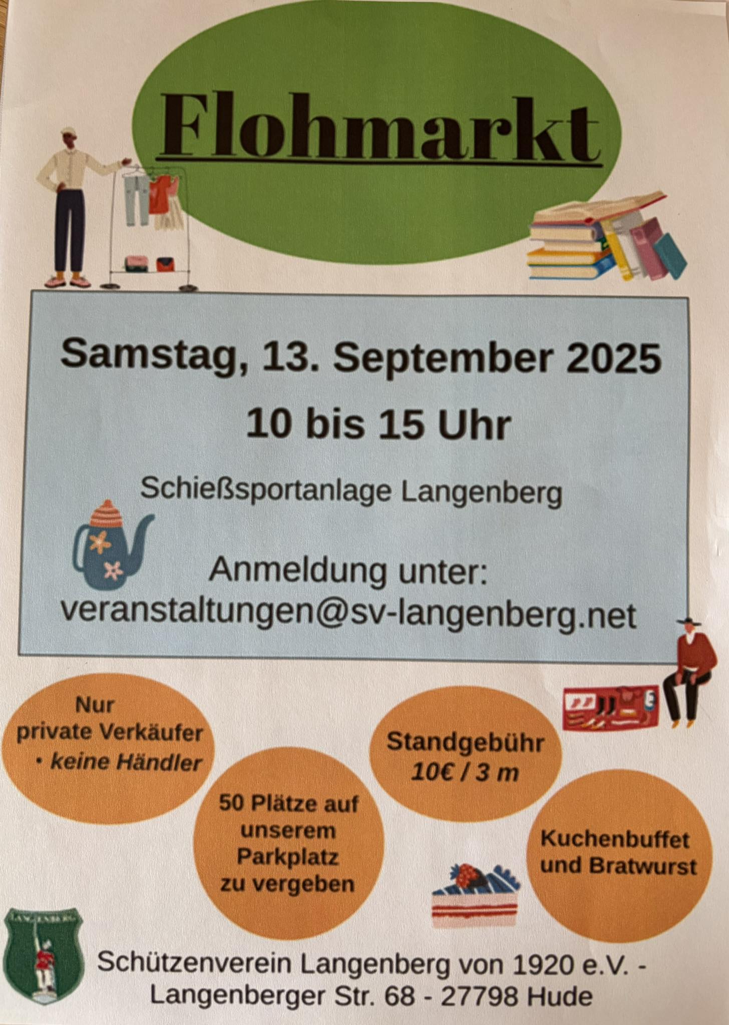 Flohmarkt in Hude-Langenberg