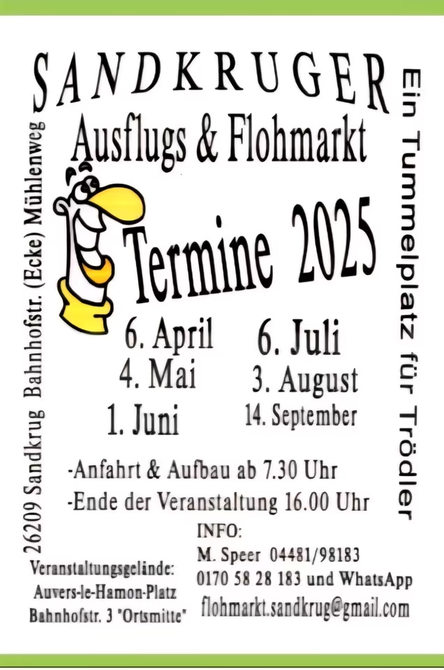 Flohmarkt Sandkrug
