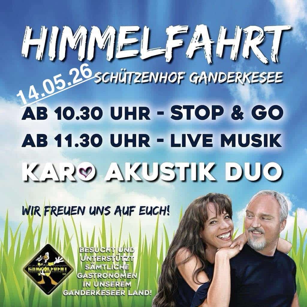 Vatertag im Schützenhof Ganderkesee mit dem KARO Akustik-Duo