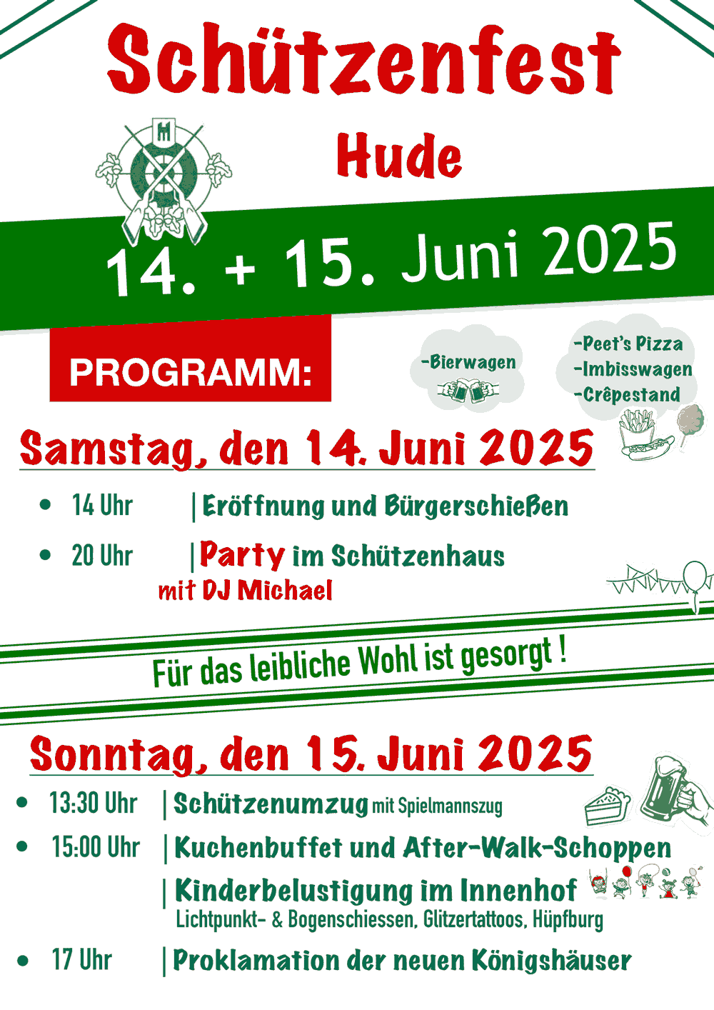 Huder Schützenfest 2025