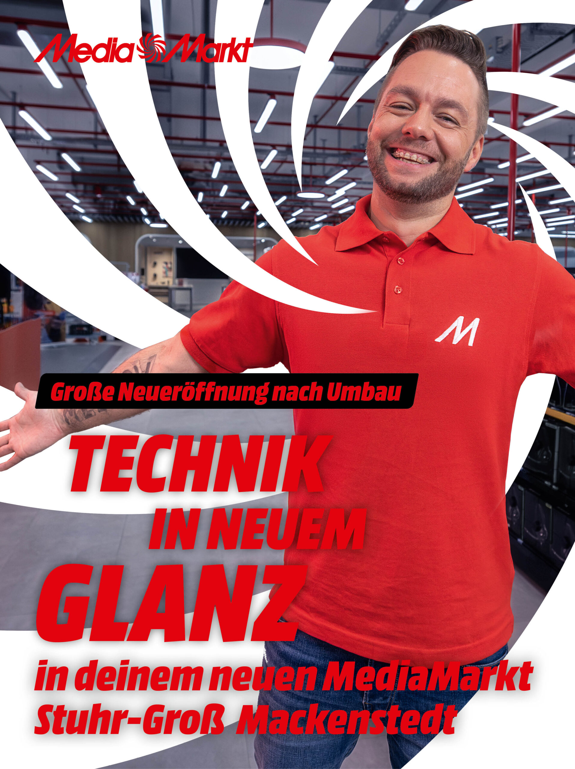 Große Neueröffnung nach Umbau im Media Markt Stuhr / Groß Mackenstedt
