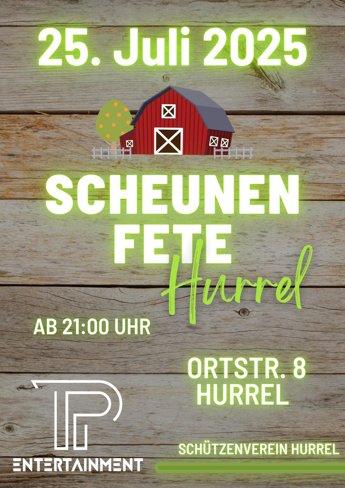 Scheunenfete Hurrel 2025