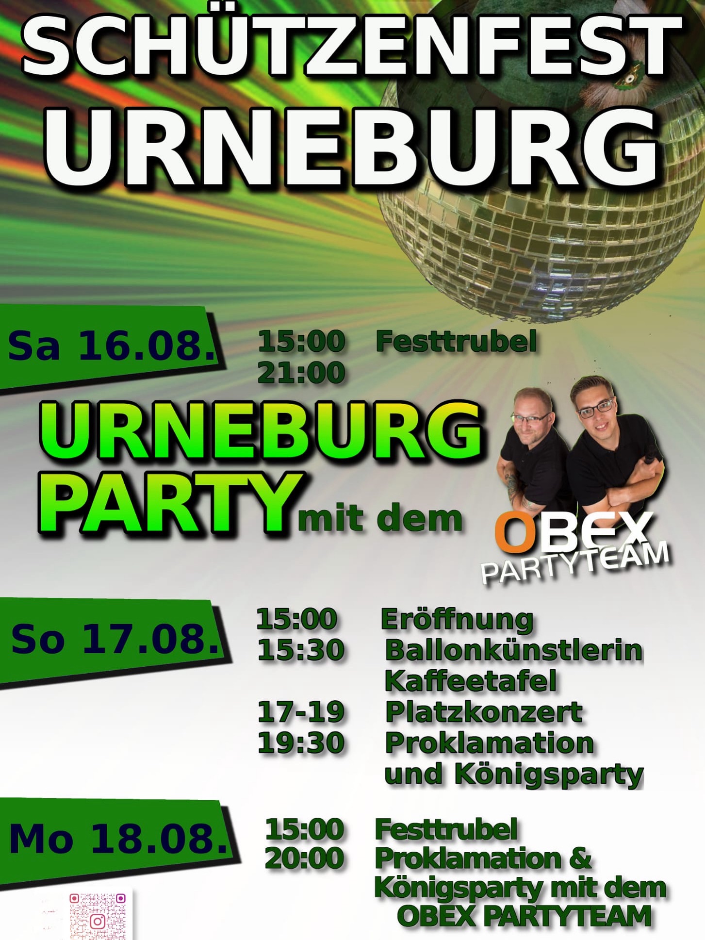 Schützenfest Urneburg 2025