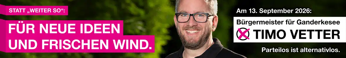 Timo Vetter - Bürgermeister für Ganderkesee