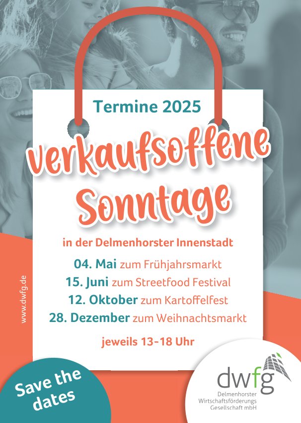 Verkaufsoffene Sonntage 2025 Delmenhorst