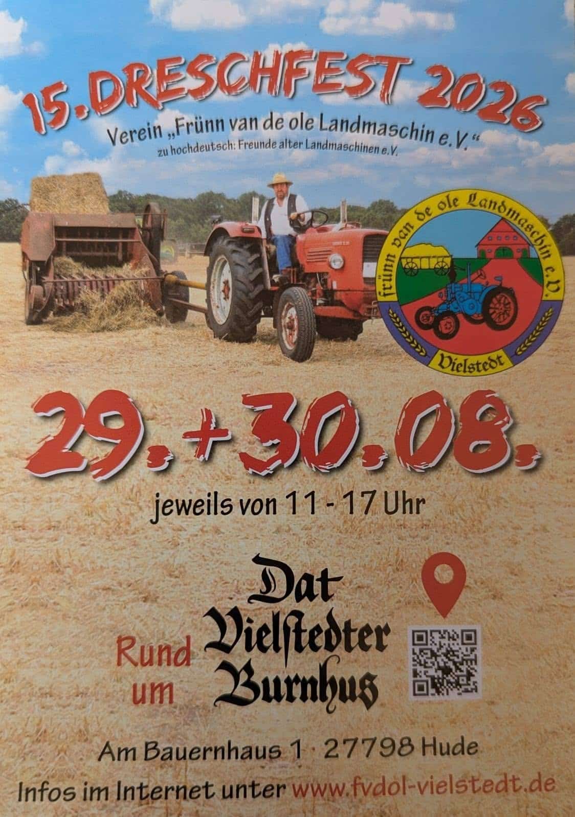 Vielstedter Dreschfest 2026